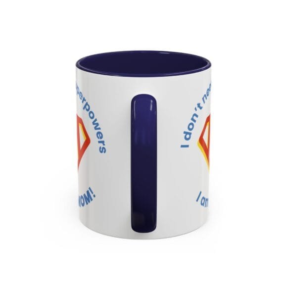 Superpowers Mom with M logo Mug - Image 24