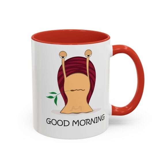 Coffee Mug Lazy Snail Good Morning - Image 26