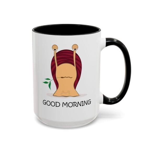 Coffee Mug Lazy Snail Good Morning - Image 30