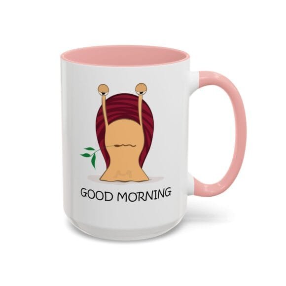 Coffee Mug Lazy Snail Good Morning - Image 10