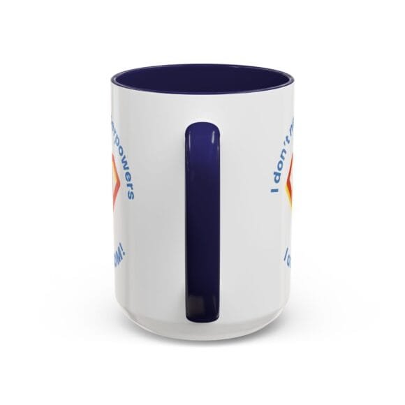 Superpowers Mom with M logo Mug - Image 36