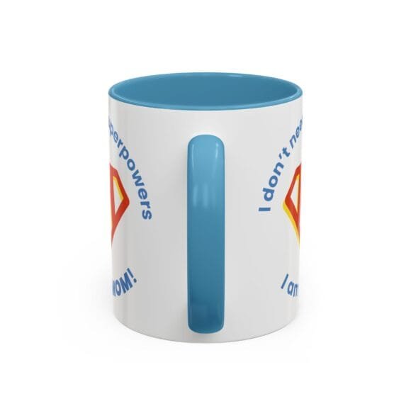 Superpowers Mom with M logo Mug - Image 16